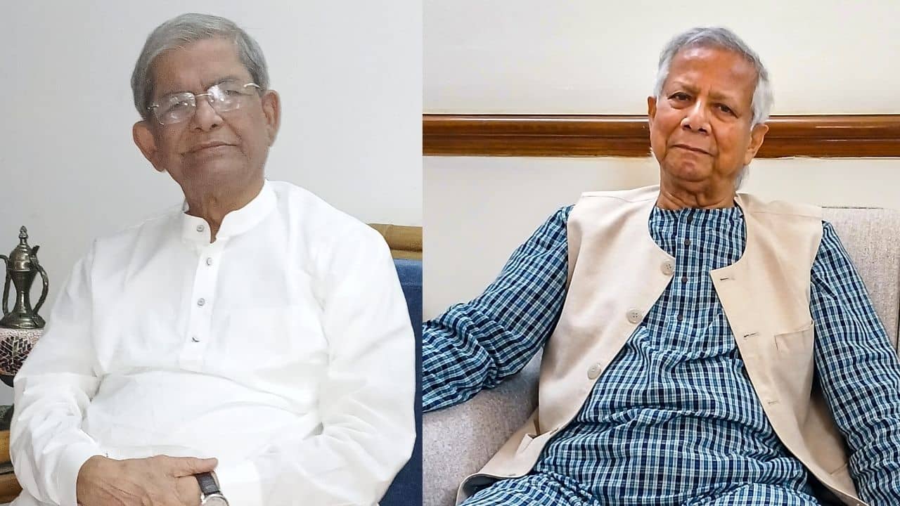 Bangladesh: বিদেশ থেকে ভাড়া করে এনে দেশ চালানো যায় না, ইউনূসকেই ঠুকলেন মির্জা ফখরুল!