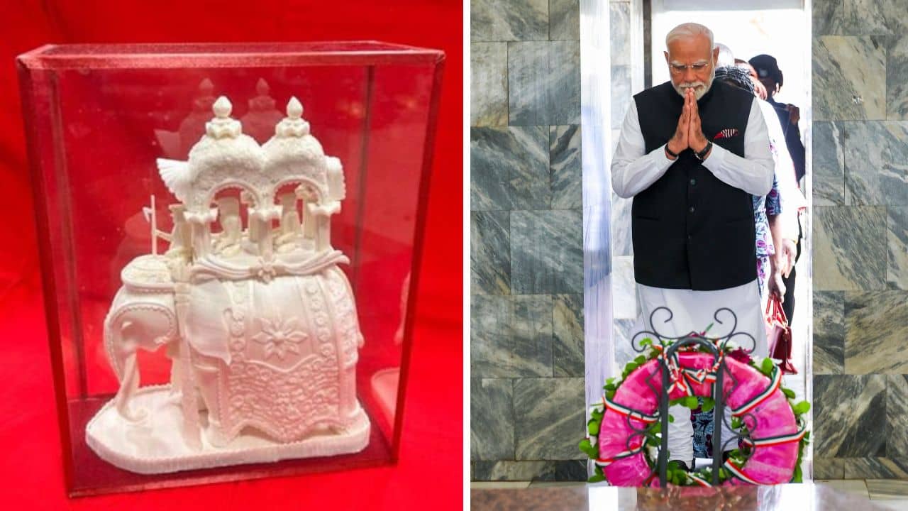 PM Modi in Ghana: মোদীর হাত ধরে বাংলার শিল্প পৌঁছল বিশ্ব দরবারে, সংসদে দিলেন বড় উপহার