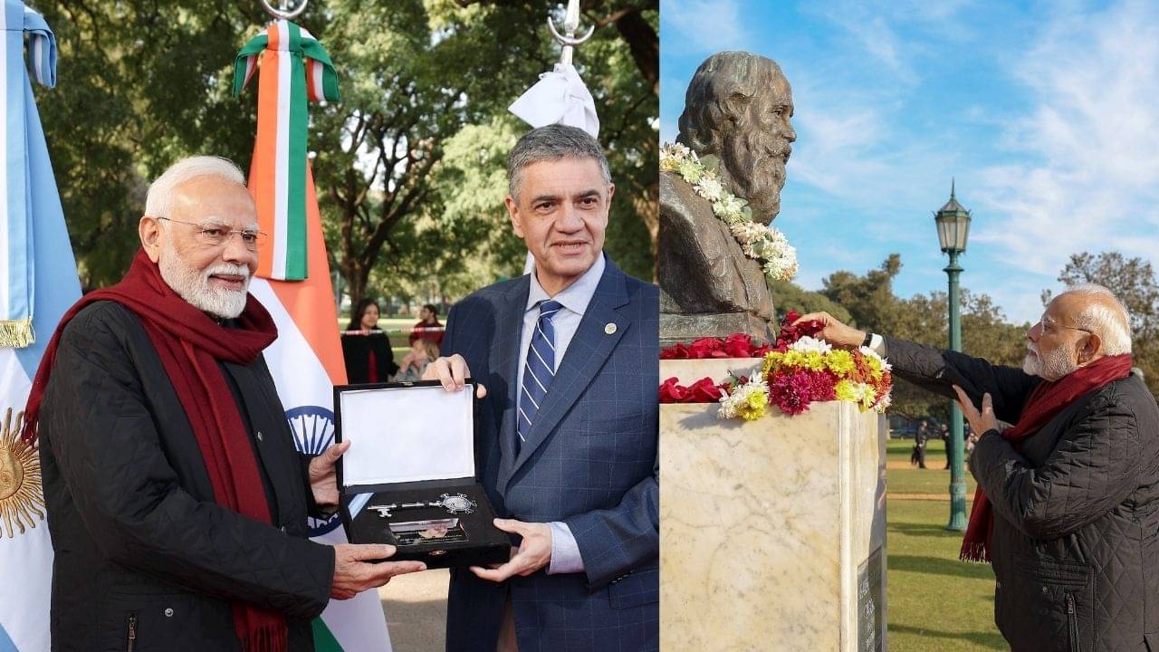 PM Narendra Modi: কবিগুরুকে শ্রদ্ধার্ঘ্য, আর্জেন্টিনা সফরে গিয়ে আপ্লুত প্রধানমন্ত্রী মোদী