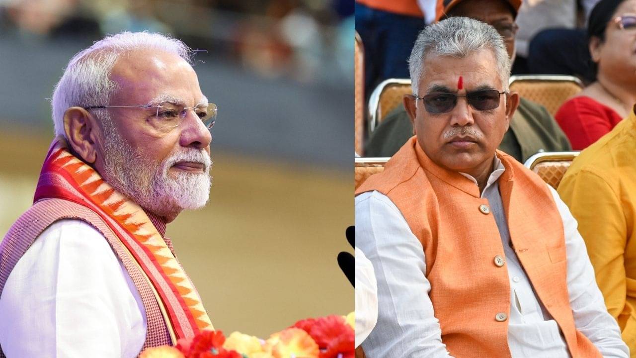 Dilip Ghosh: স্টেজে নয়, প্রধানমন্ত্রীর সভায় দর্শকের আসনেই জায়গা দিলীপ ঘোষের?