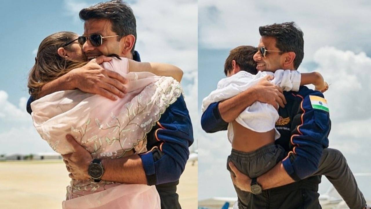 Indian Astronaut Shubhanshu Shukla: ছুটে গিয়ে বাবাকে জাপ্টে ধরল খুদে, ২ মাস পর স্ত্রী-ছেলেকে দেখে আবেগে ভাসলেন শুভাংশু, বললেন...