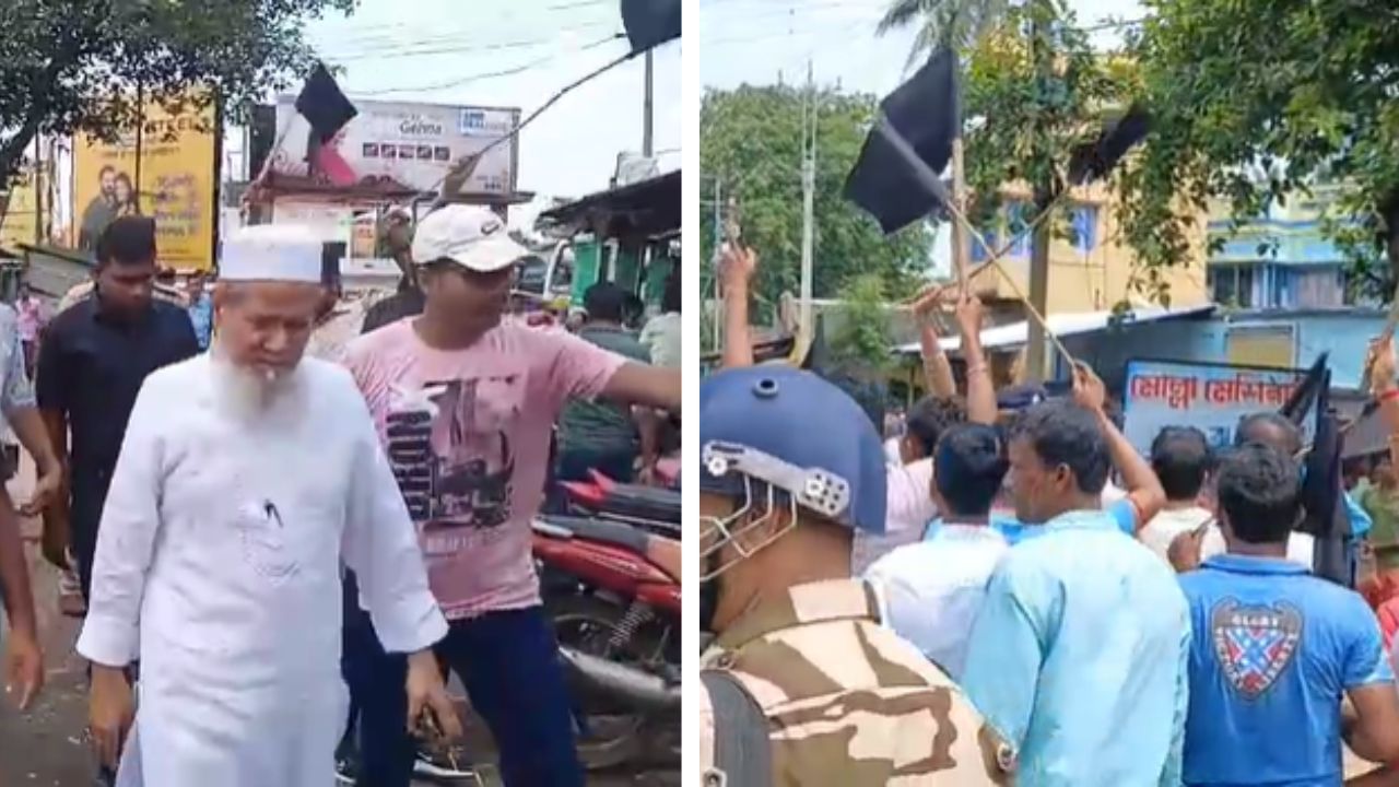 Siddiqullah Chowdhury: কালো পতাকা দেখলেন সিদ্দিকুল্লা, TMC কর্মীরা বললেন, 'ধান্দাবাজ-চিটিংবাজ-তোলাবাজ একটা' Siddiqullah Chowdhury: কালো পতাকা দেখলেন সিদ্দিকুল্লা, TMC কর্মীরা বললেন, 'ধান্দাবাজ-চিটিংবাজ-তোলাবাজ একটা'