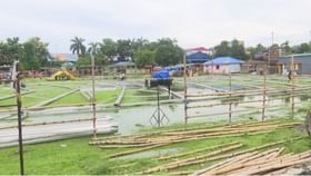 শুধু কলকাতা নয়, বিজেপির অভিযানের জন্য সেজে উঠছে উত্তরকণ্যাও শুধু কলকাতা নয়, বিজেপির অভিযানের জন্য সেজে উঠছে উত্তরকণ্যাও