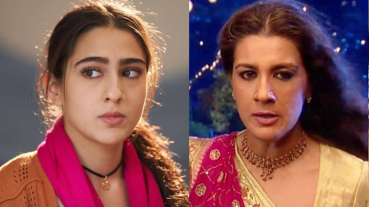 প্রকাশ্যে মাকে শাসন! অমৃতার সঙ্গে এ কী ব্যবহার করেন সারা?