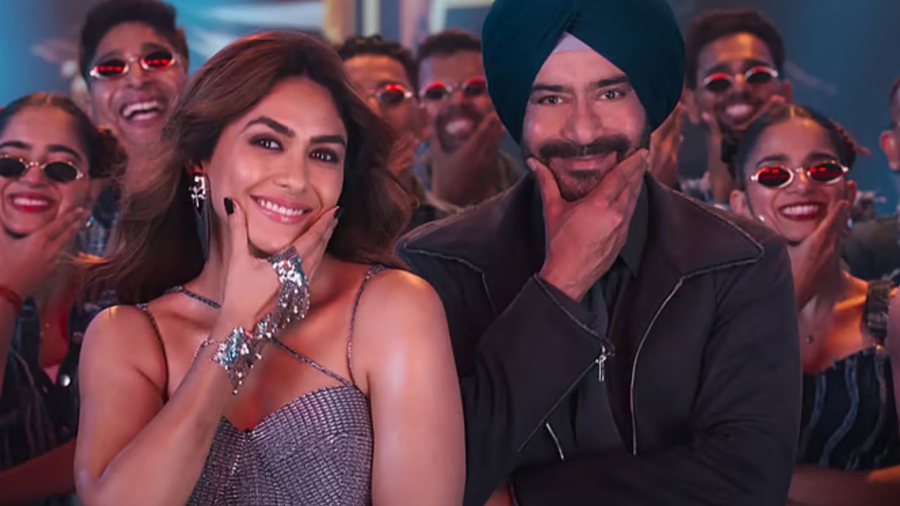 ২৪ বছরের ছোট নায়িকার সঙ্গে ‘প প’ নাচ, কাঞ্চনের সঙ্গে অজয়ের তুলনা