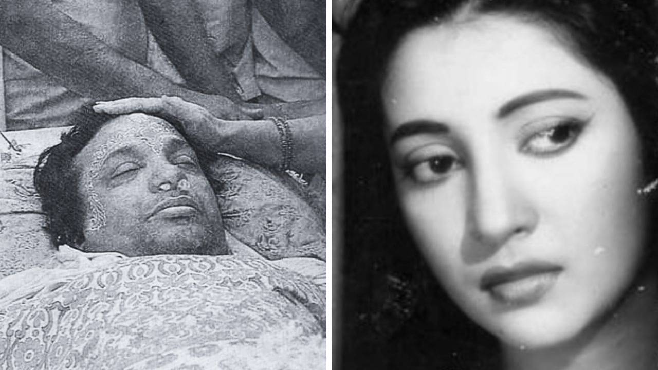 উত্তমের মৃতদেহের গলায় মালা পরালেন সুচিত্রা! পাশ থেকে কী বললেন গৌরীদেবী?