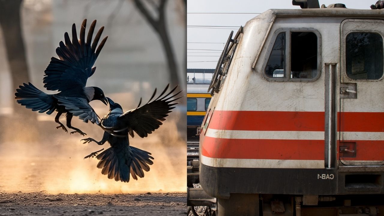 Indian Railways: দুটো কাকের তুমুল ঝগড়া-মারপিট, তার জন্য প্রায় ৪ ঘণ্টা দাঁড়িয়ে থাকল এক্সপ্রেস ট্রেন! যাত্রীদের কান্নাকাটির অবস্থা... Indian Railways: দুটো কাকের তুমুল ঝগড়া-মারপিট, তার জন্য প্রায় ৪ ঘণ্টা দাঁড়িয়ে থাকল এক্সপ্রেস ট্রেন! যাত্রীদের কান্নাকাটির অবস্থা...