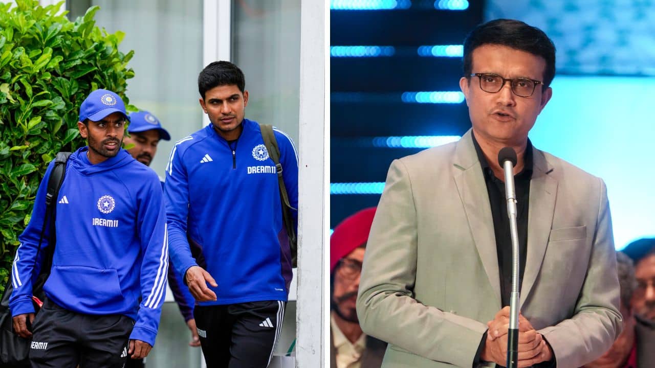 Sourav Ganguly: অভিমন্যু ঈশ্বরণকে নিয়ে এ বার ব্যাট ধরলেন সৌরভ গঙ্গোপাধ্যায়