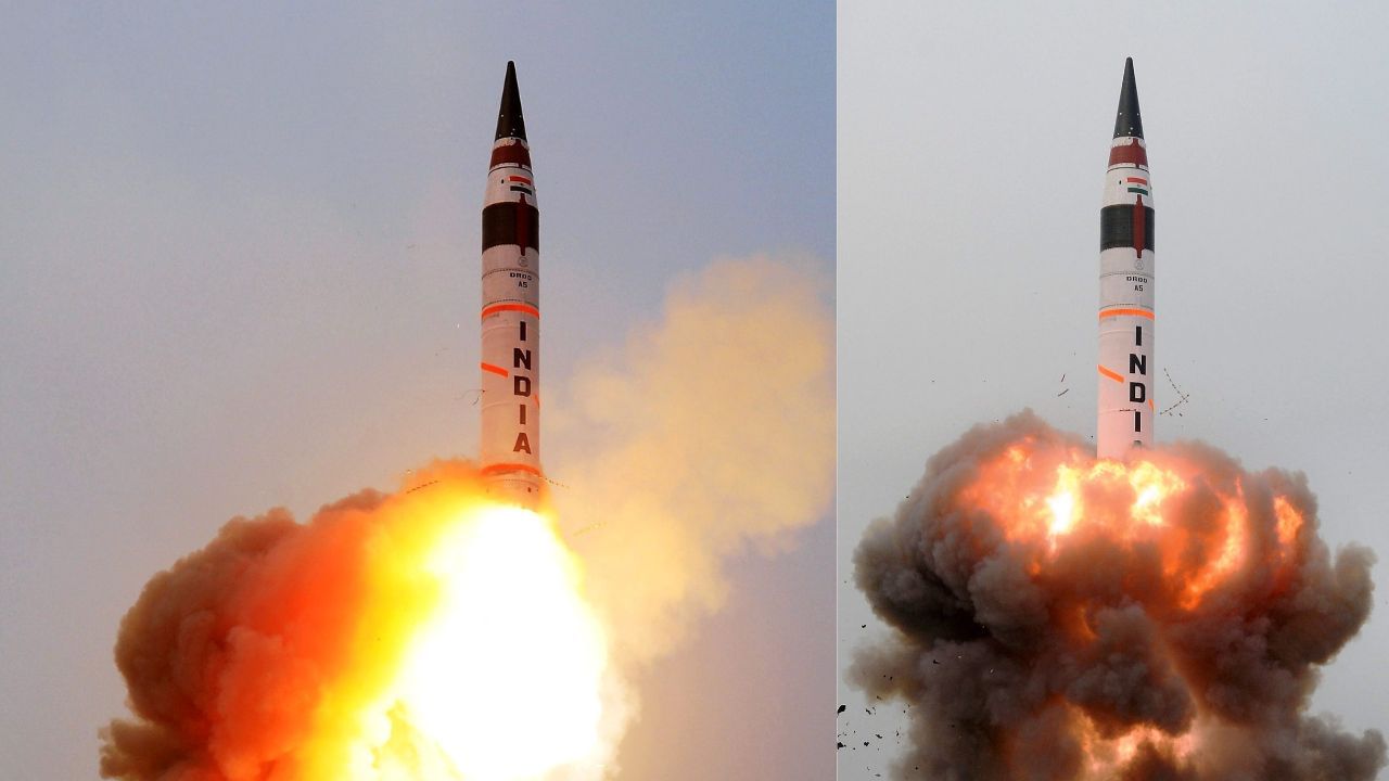 Agni 5, IRBM: ভারতের হাতে নতুন অস্ত্র! সদ্য পরীক্ষিত অগ্নির ভয়ে হাঁটু কাঁপছে Pakistan-এর? Agni 5, IRBM: ভারতের হাতে নতুন অস্ত্র! সদ্য পরীক্ষিত অগ্নির ভয়ে হাঁটু কাঁপছে Pakistan-এর?