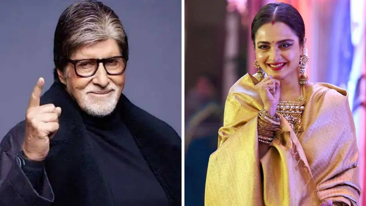 ফের একফ্রেমে রেখা-অমিতাভ! দেব-শুভশ্রীর মতোই কি ফিরছে জুটি?