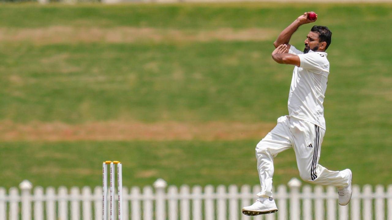 Mohammed Shami: প্রত্যাবর্তনেই ছন্দে সামি, দলীপে নজর কাড়লেন মণীষী