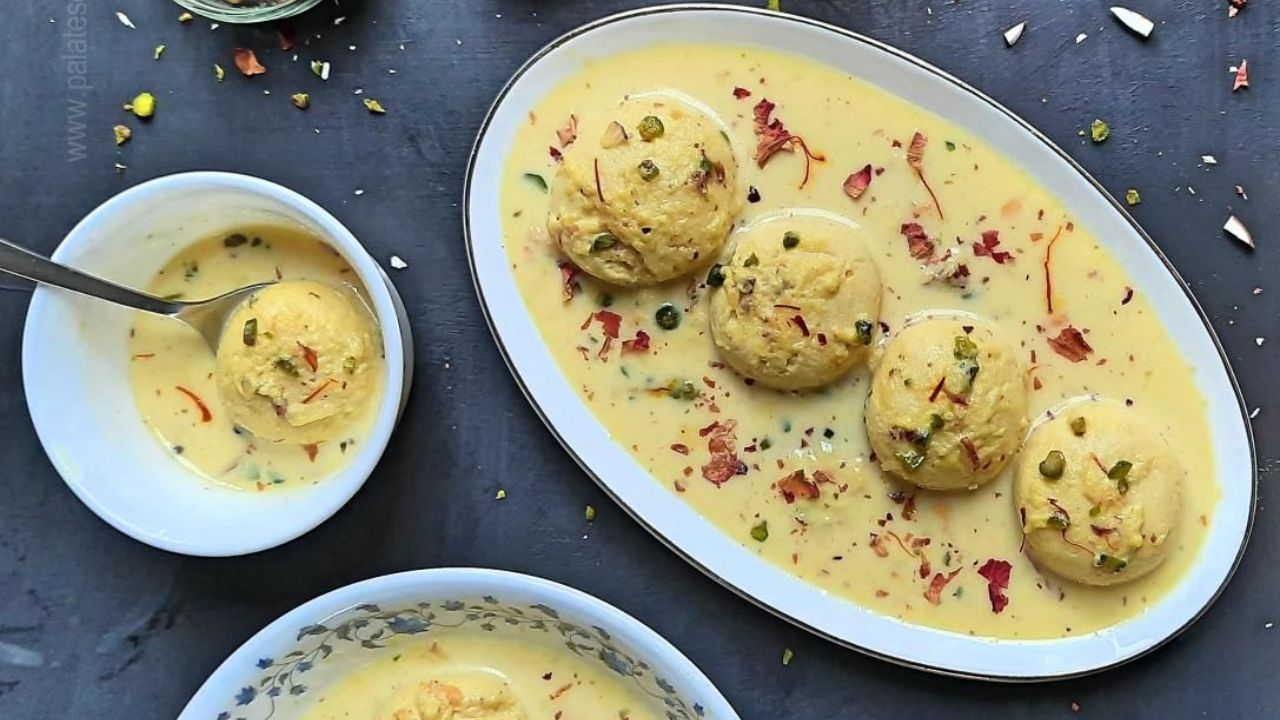 Rasmalai Recipe: পেটুক ভাইয়ের মিষ্টিমুখ, বাড়িতেই বানান দোকানের মতো টেস্টি রসমালাই Rasmalai Recipe: পেটুক ভাইয়ের মিষ্টিমুখ, বাড়িতেই বানান দোকানের মতো টেস্টি রসমালাই