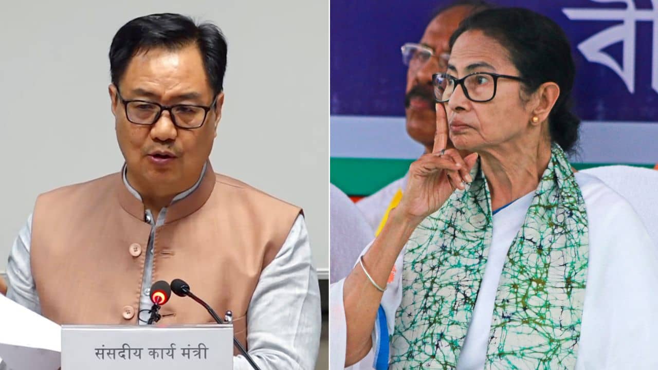 Kiren Rijiju: কলকাতা থেকে মমতার নির্দেশেই..., প্রতিবাদে এগিয়ে থাকা তৃণমূলের বিরুদ্ধে বিশৃঙ্খলার দায় ঠেললেন রিজিজু