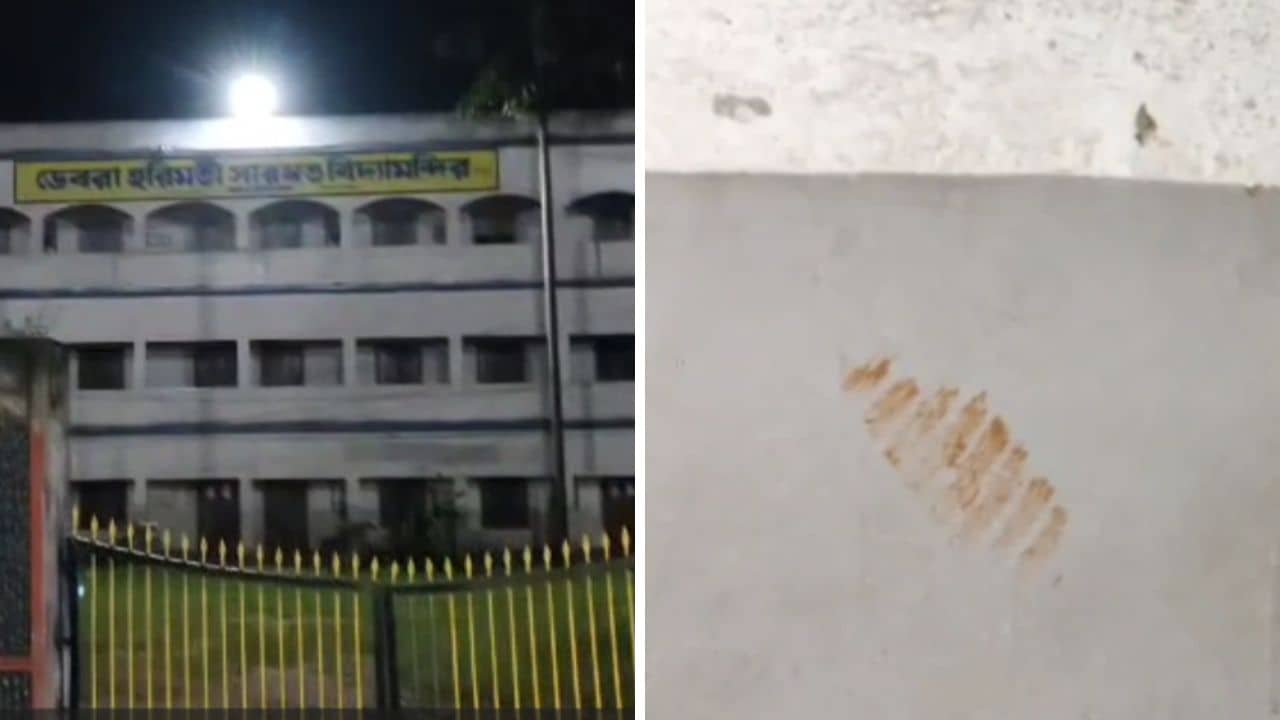 Medinipur School: স্কুল খুলেই প্রধান শিক্ষকের চোখ কপালে, চাপ চাপ রক্ত... হাড়হিম করা দৃশ্য মেদিনীপুরে