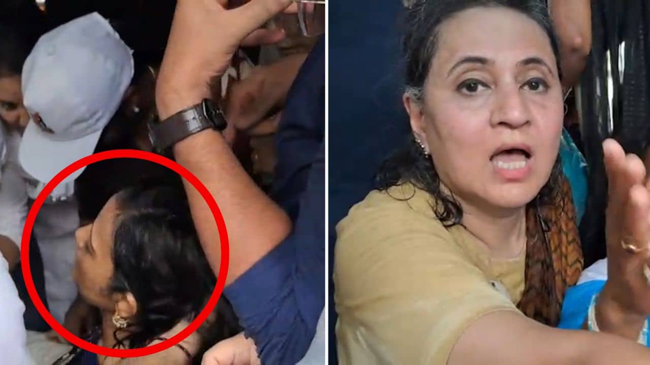 Mahua Moitra: পুলিশি-ধস্তাধস্তিতে অসুস্থ মহুয়া, সাগরিকা বললেন, শাড়ি ধরে টেনেছে...