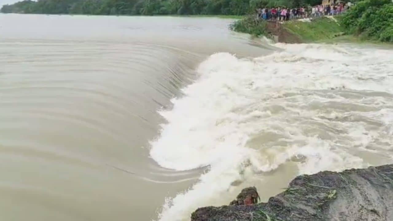 Malda: ২ মাসের মধ্যেই চুরমার ১ কোটি টাকার বাঁধ, TMC বিধায়ক বললেন, সব CPM-BJP-র দোষ