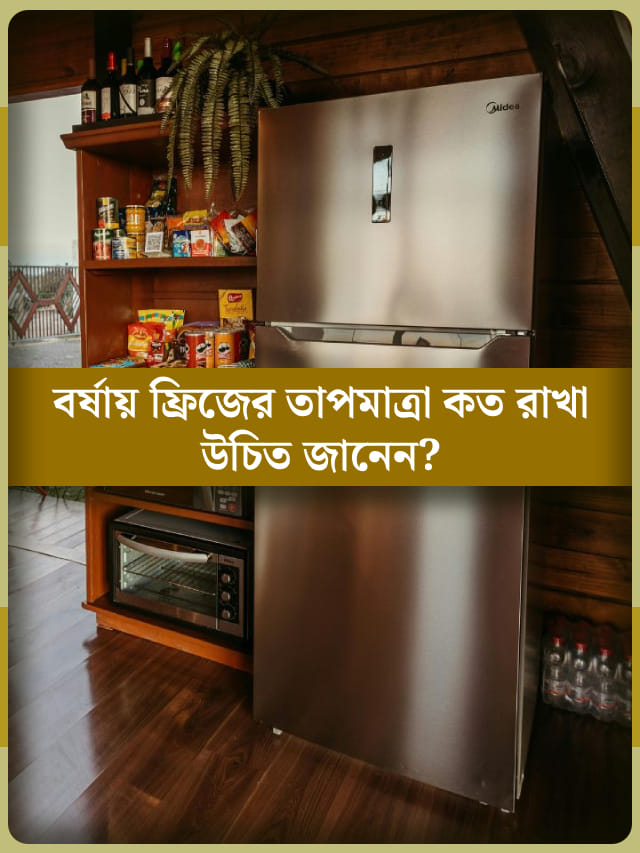 বর্ষাকালে ফ্রিজে তাপমাত্রা কত রাখতে হবে?