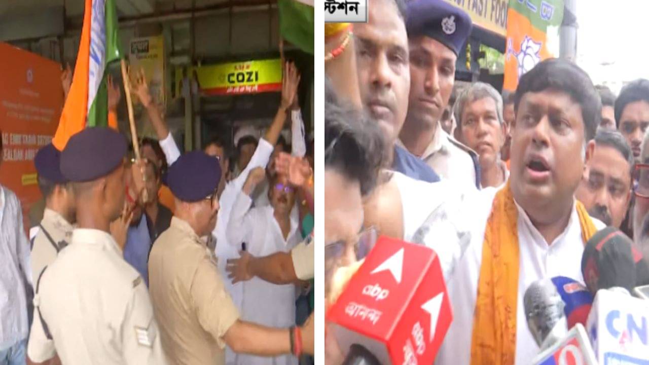 Dumdum Station: AC লোকালের উদ্বোধন করে সবে দমদম স্টেশনে পা দিয়েছেন সুকান্ত, অমনি একদল TMC কর্মীরা বলে উঠলেন....