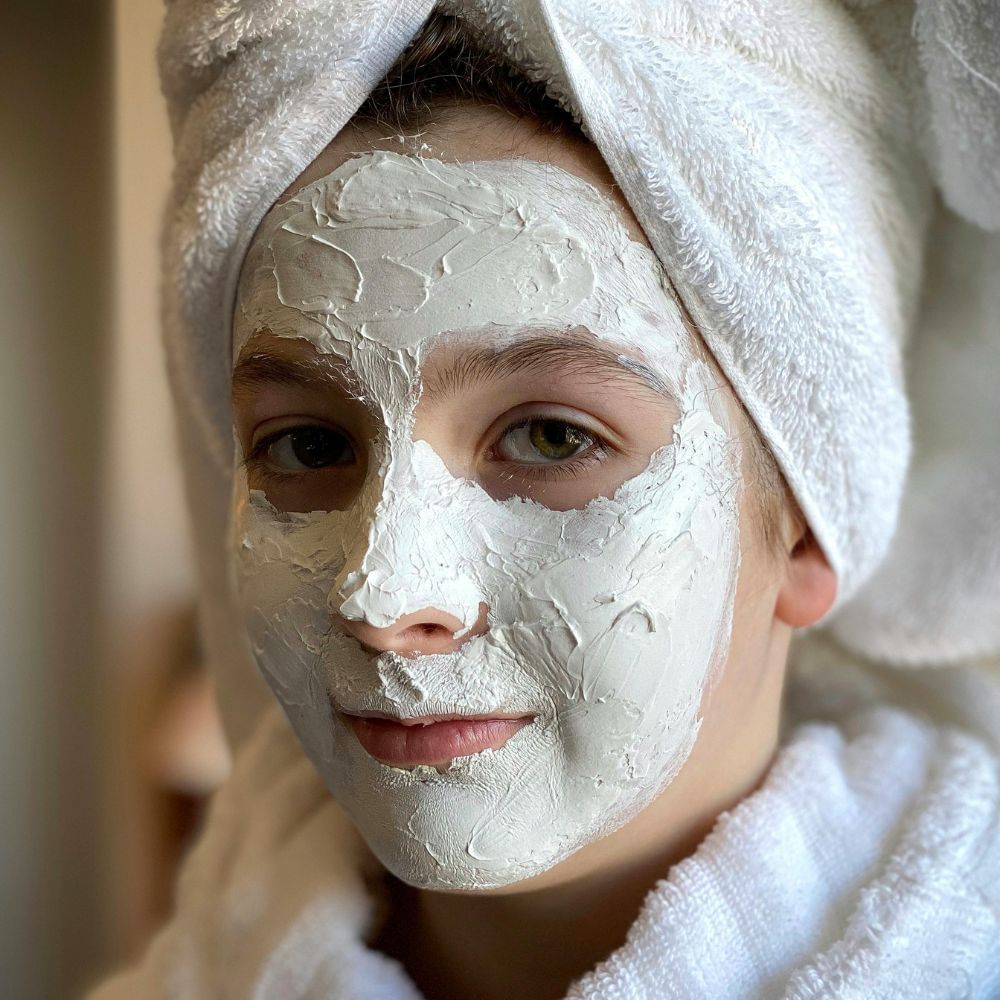 image of Flour face pack