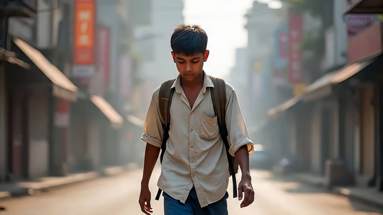 কাটা পড়েছে হাত, রক্তাক্ত অবস্থায় ১৫০ কিমি হাঁটল কিশোর অন্ধকার দুনিয়া থেকে মুক্তি পেতে