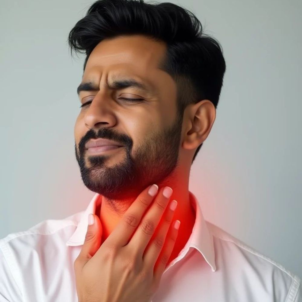 ঠান্ডা লেগে গিয়ে টনসিল সংক্রমণ হওয়ার ঘটনা খুবই সাধারণ। আর একবার টনসিলে আক্রান্ত হলে কষ্ট হয় মারাত্মক। কারণ টনসিলের সংক্রমণ থেকে মুক্তি পাওয়ার উপায় খুবই কম মানুষই জানেন। ঘরোয়া টোটকা কাজে লাগিয়ে টনসিলের ব্যথা কমানো যায়। (Credit - Pinterest) 
