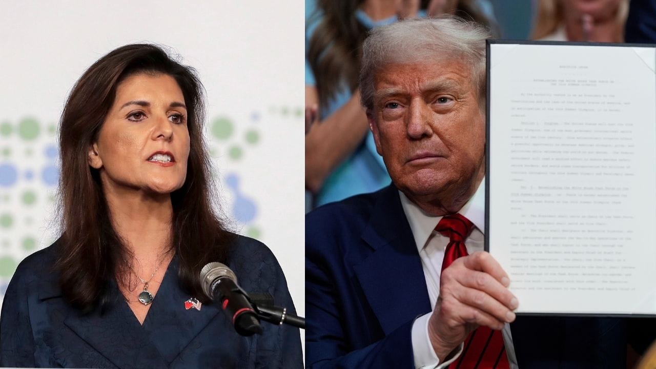 Donald Trump-Nikki Haley: খুব ভুল করছেন ট্রাম্প! ভারতের সঙ্গে দ্রুত সম্পর্ক না শোধরালে...হুঁশিয়ারি দিলেন সতীর্থ নিকি Donald Trump-Nikki Haley: খুব ভুল করছেন ট্রাম্প! ভারতের সঙ্গে দ্রুত সম্পর্ক না শোধরালে...হুঁশিয়ারি দিলেন সতীর্থ নিকি