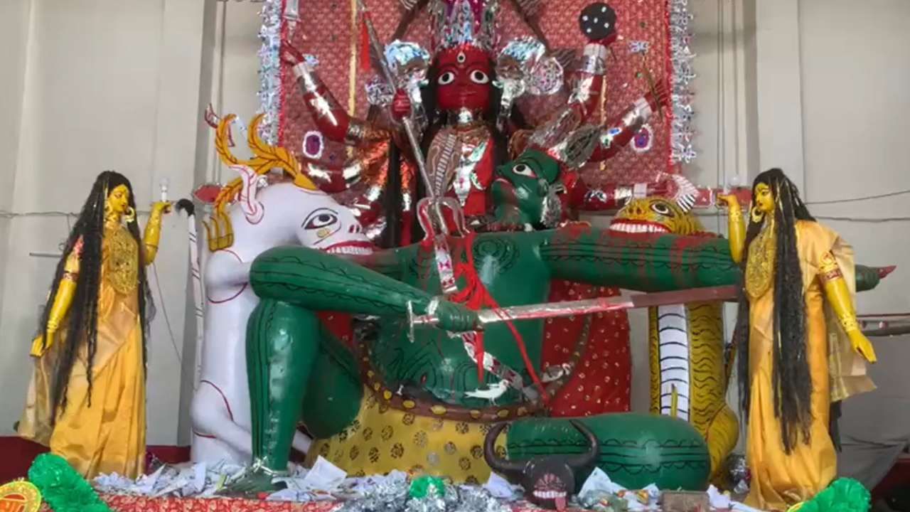 Durga Puja 2025: দেবী এখানে রক্তবর্ণা! ৫০০ বছরের এই পুজোয় এখনও লাগে মানুষের রক্ত