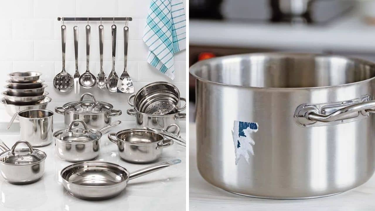 Steel Utensils: নতুন স্টিলের বাসনে স্টিকারের জেদি দাগ? ঘরোয়া উপায়ে সহজে দূর করুন