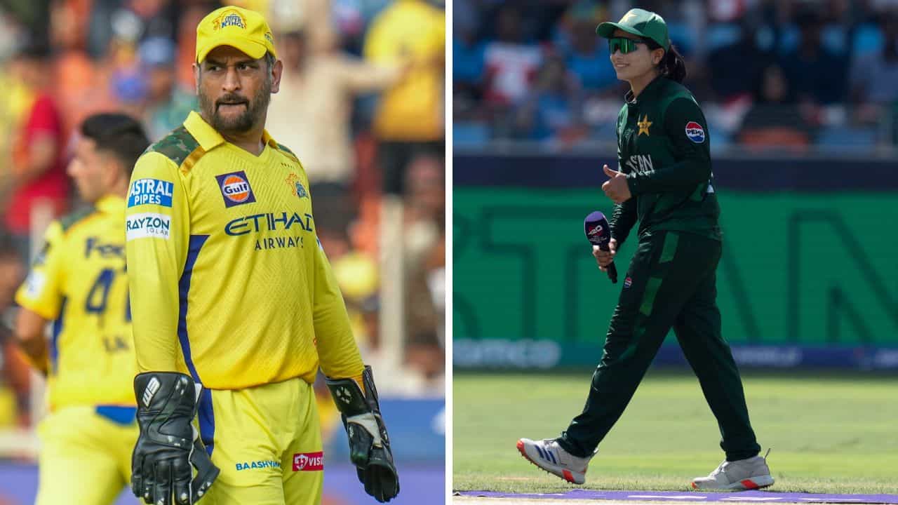MS Dhoni-Fatima Sana: ধোনির মতো 'ক্যাপ্টেন কুল' হতে চান পাকিস্তানের ফাতিমা সানা MS Dhoni-Fatima Sana: ধোনির মতো 'ক্যাপ্টেন কুল' হতে চান পাকিস্তানের ফাতিমা সানা