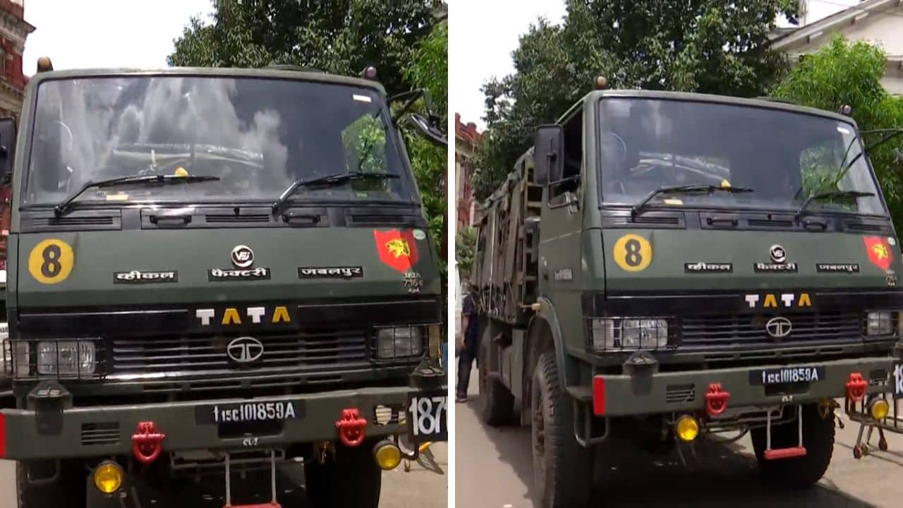 Indian Army-র ট্রাক থামাল Kolkata Police, কী কী ধরনের ট্রাক রয়েছে ভারতীয় সেনার হাতে, জানেন কি?