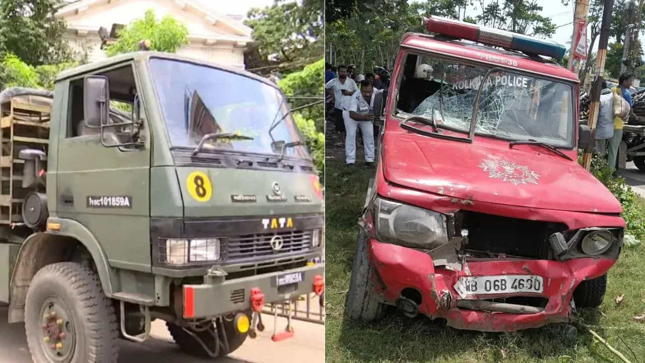 Kolkata Police: পুলিশের ঘাতক গাড়িচালকের বিরুদ্ধে FIR করতে সময় ২৪ ঘণ্টা, আর সেনার গাড়িতে মাত্র ৪ ঘণ্টা? Kolkata Police: পুলিশের ঘাতক গাড়িচালকের বিরুদ্ধে FIR করতে সময় ২৪ ঘণ্টা, আর সেনার গাড়িতে মাত্র ৪ ঘণ্টা?