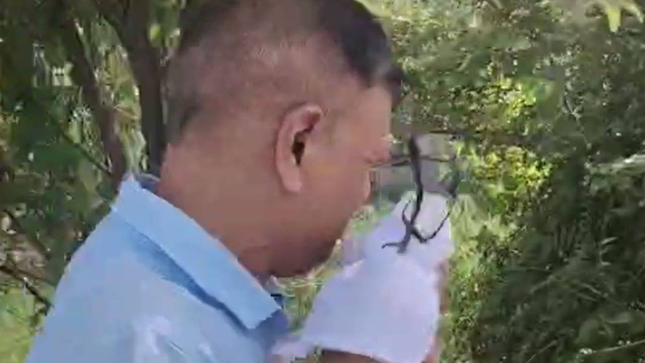 Dhupguri: ক্যামেরা দেখেই রুমালে মুখ ঢাকছেন, দিনের আলোয় ধূপগুড়ির রাস্তায় যেন স্পেশাল ২৬