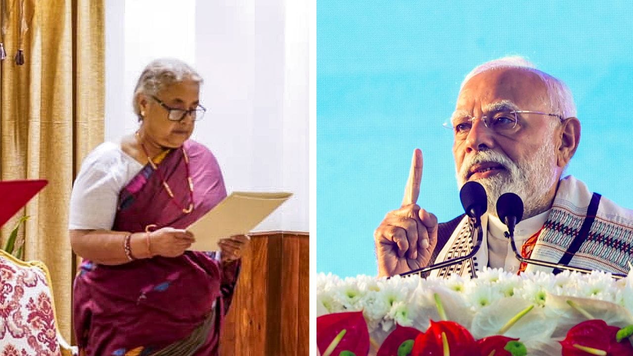 PM Modi on Nepal: Gen Z-দের 'অভিজ্ঞ' নেত্রীকে 'অভিবাদন', মণিপুরে গিয়ে মোদীর মুখে সুশীলার কথা PM Modi on Nepal: Gen Z-দের 'অভিজ্ঞ' নেত্রীকে 'অভিবাদন', মণিপুরে গিয়ে মোদীর মুখে সুশীলার কথা