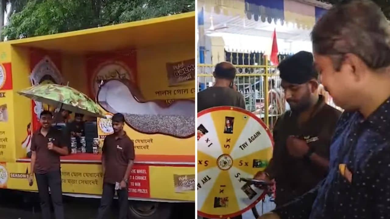 Pujoy Pulse 2025: বৃষ্টির মাথায় নিয়েই মানুষ আসছে পুজোয় পালসের ক্যান্টারে! চেখে দেখছে গোলমোল