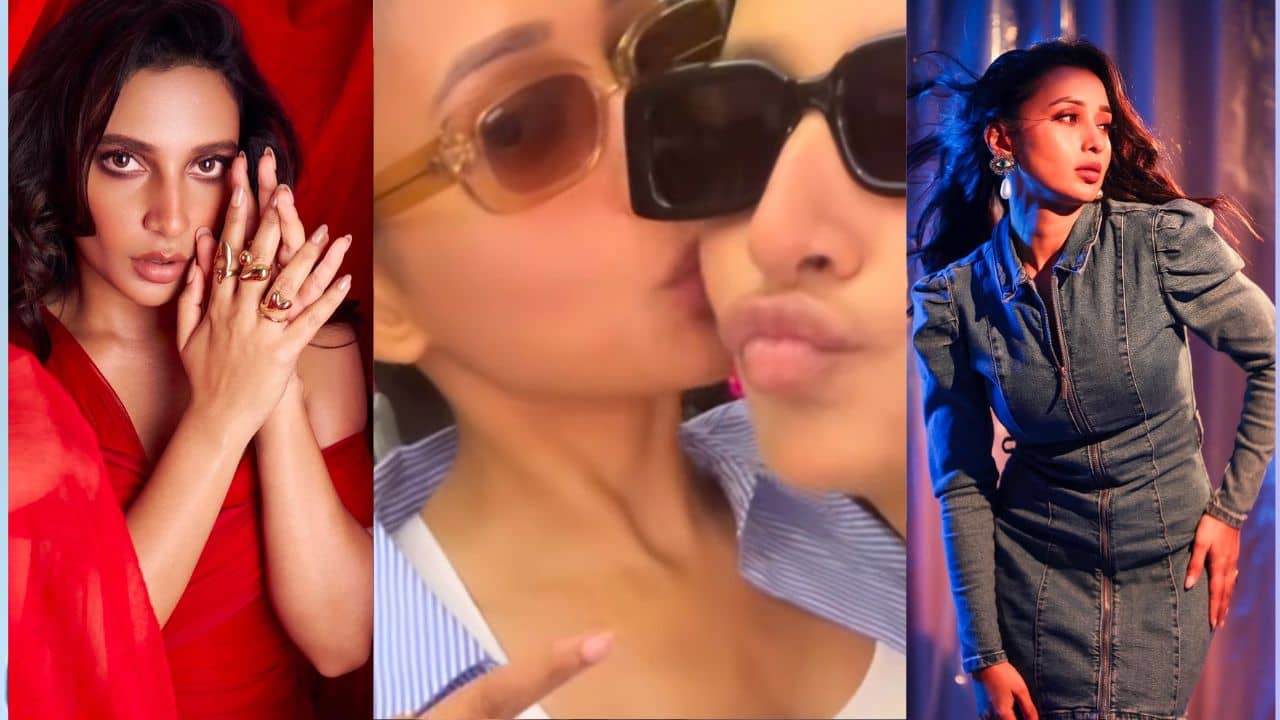 আয় তবে সহচরী..., শুভশ্রীকে চুমু মিমির, কোন শুটিংয়ে দু জনে?