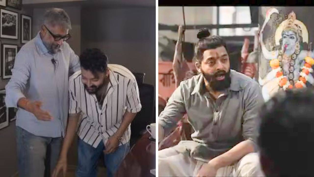 The Bengal Files: বিবেক অগ্নিহোত্রীর পা ছুঁয়ে নমস্কার সৌরভ দাসের, দ্য বেঙ্গল ফাইলস পরিচালকের বাড়িতে কী ঘটল?