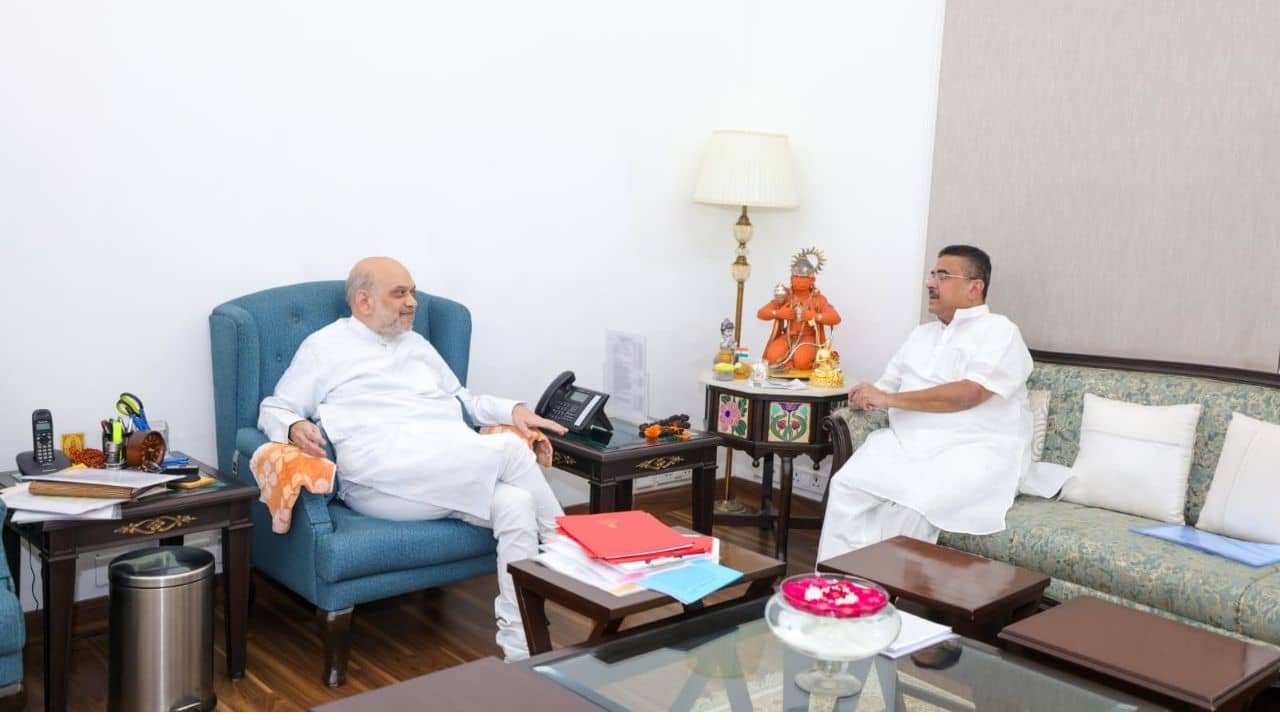 Suvendu Adhikari: দিল্লি উড়ে গেলেন শুভেন্দু, শাহর সঙ্গে ৪৫ মিনিট বৈঠক