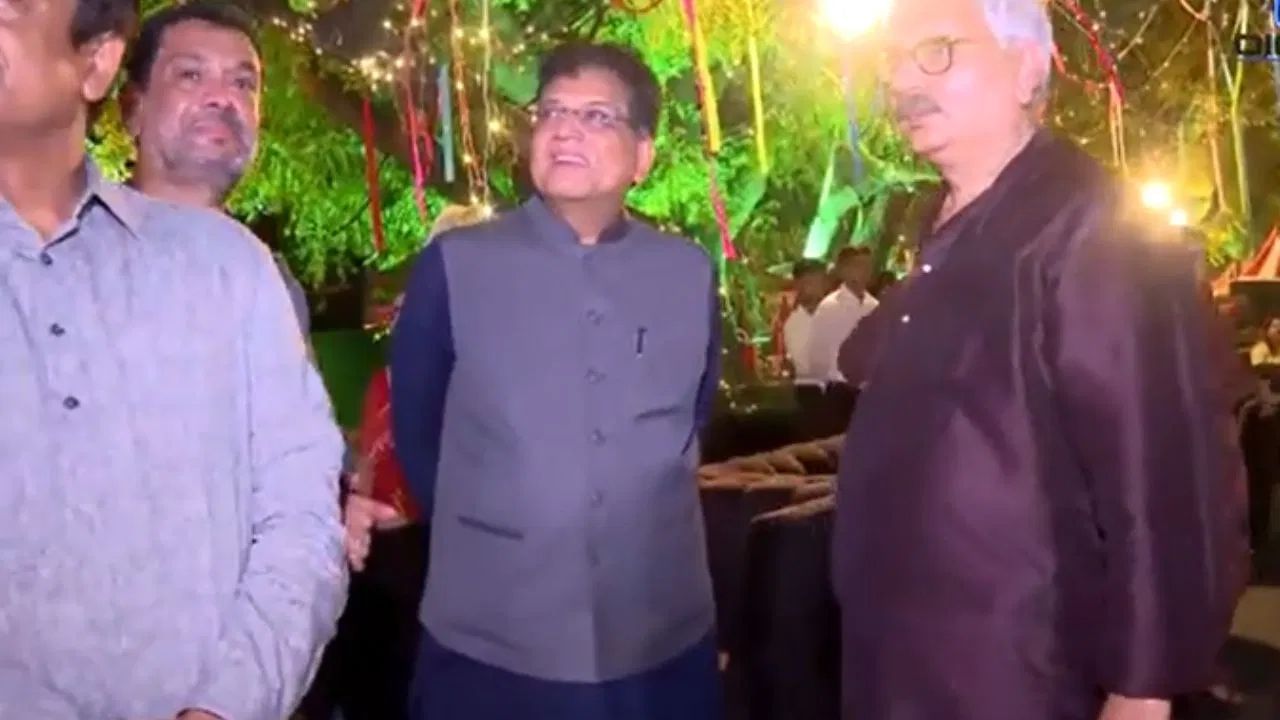 TV9 ফেস্টিভ্যাল অব ইন্ডিয়ার প্রথম দিনে মেজর ধ্যানচাঁদ স্টেডিয়ামে এসেছিলেন কেন্দ্রীয় মন্ত্রী পীযূষ গোয়েল।