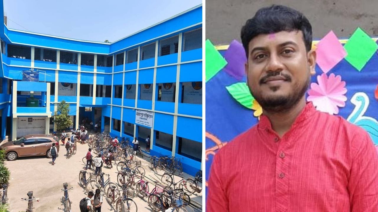 South 24 Parganas: ছাত্রদের মধ্যে জনপ্রিয়, স্কুলের 'অ্যাক্টিভ টিচার'! দাগিদের তালিকায় এবার বিজেপি নেতার ছেলে South 24 Parganas: ছাত্রদের মধ্যে জনপ্রিয়, স্কুলের 'অ্যাক্টিভ টিচার'! দাগিদের তালিকায় এবার বিজেপি নেতার ছেলে