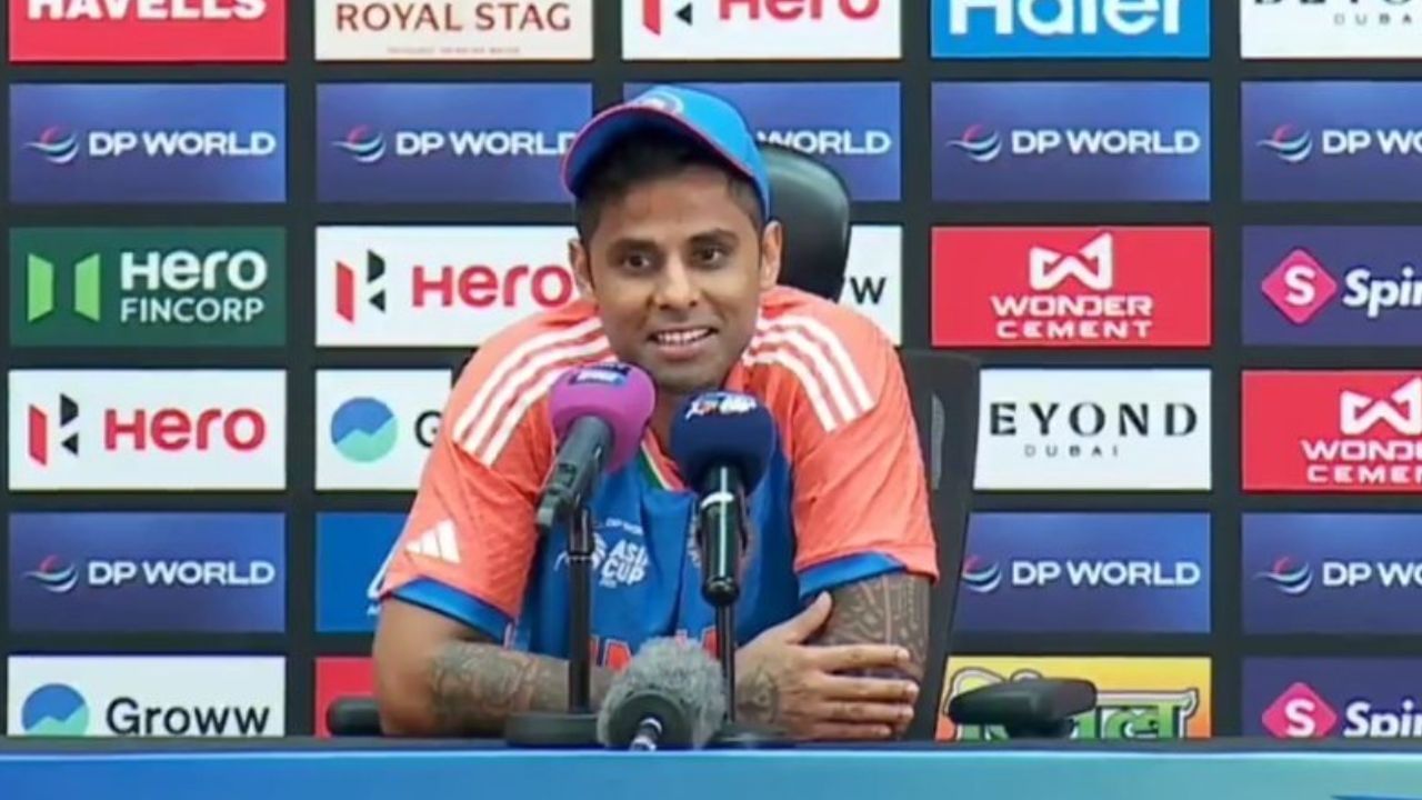 Suryakumar Yadav: 'প্লিজ, প্রতিদ্বন্দ্বিতা বলবেন না...', পাক সাংবাদিককে জবাব সূর্যকুমার যাদবের Suryakumar Yadav: 'প্লিজ, প্রতিদ্বন্দ্বিতা বলবেন না...', পাক সাংবাদিককে জবাব সূর্যকুমার যাদবের