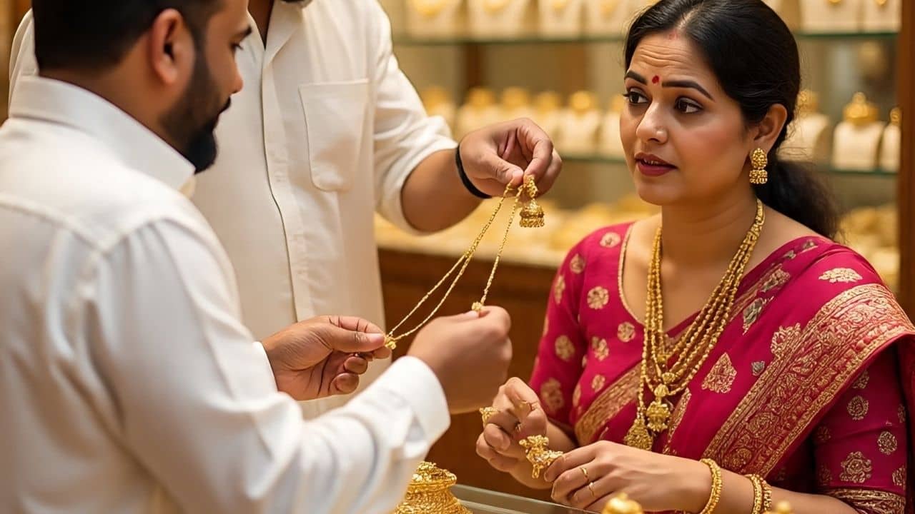 Gold Price on 4 September: ঝুপ করে অনেকটা কমল সোনার দাম, আজই গহনা কেনার সেরা সুযোগ, কত দর রয়েছে?