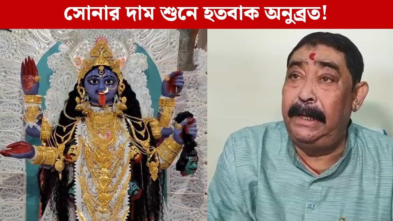 Anubrata Mondal: ‘কী বলছ! ১ লাখ ৩০ হাজারে এক ভরি সোনা!’ চোখ কপালে উঠল অনুব্রতর Anubrata Mondal: ‘কী বলছ! ১ লাখ ৩০ হাজারে এক ভরি সোনা!’ চোখ কপালে উঠল অনুব্রতর