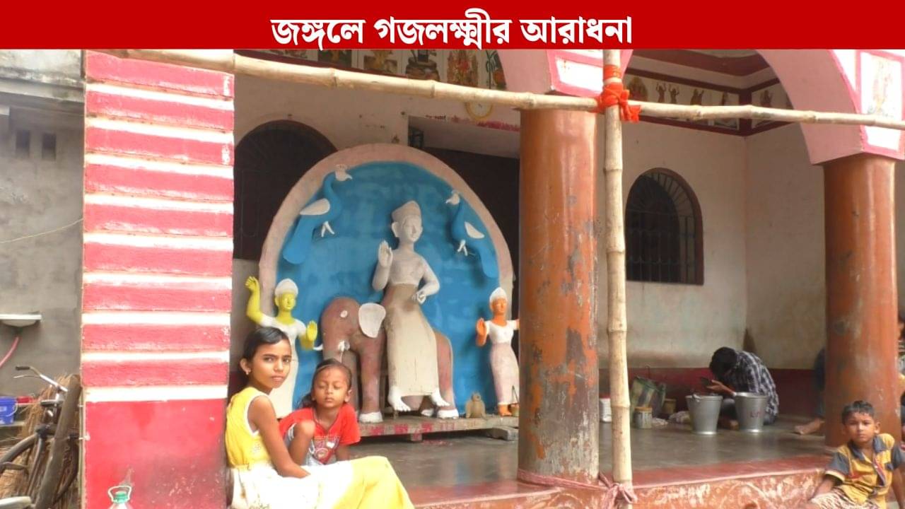 Bankura: জঙ্গল লাগোয়া গ্রামে লক্ষ্মী আসেন হাতির পিঠে, বাঁকুড়ায় এ পুজো অনন্য