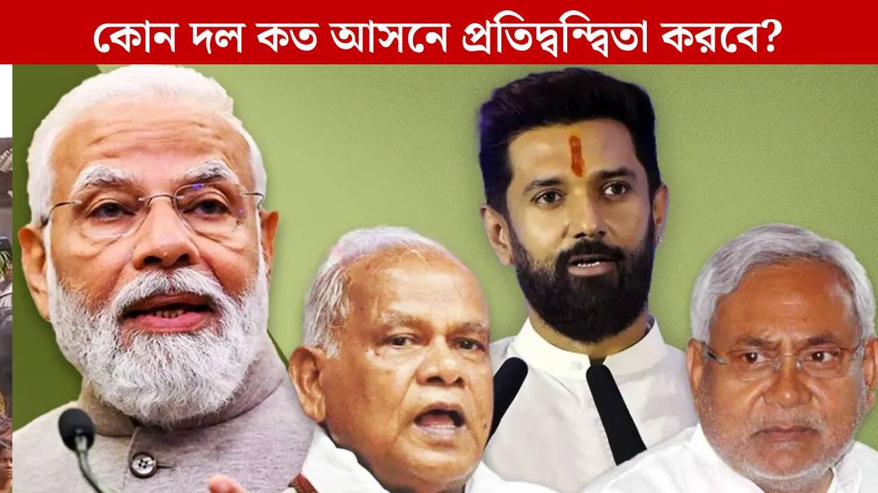 Bihar: বিহারে বিজেপি, নীতীশের দল কত আসনে লড়বে? আসন বণ্টন চূড়ান্ত করল NDA