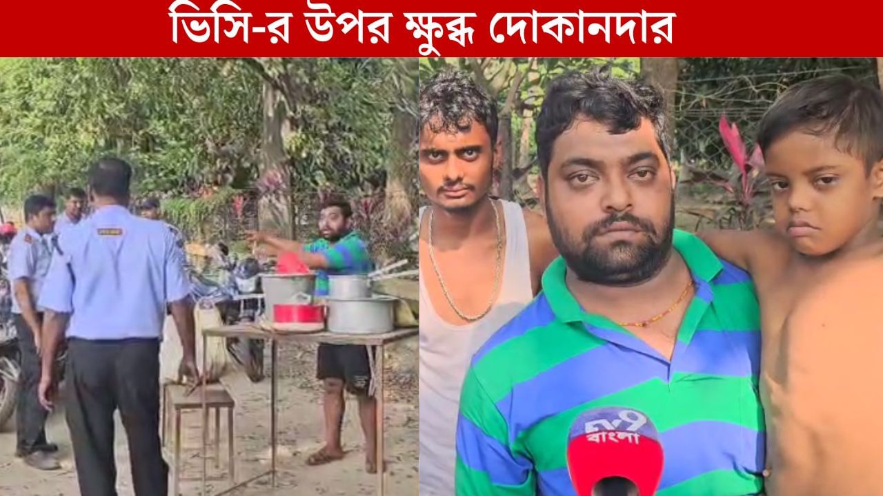 Visva Bharati University: ‘বৌ-এর কথা শোনেন খালি’, ভেঙে গুঁড়িয়ে দেওয়া হল বিশ্বভারতীর দোকানঘর