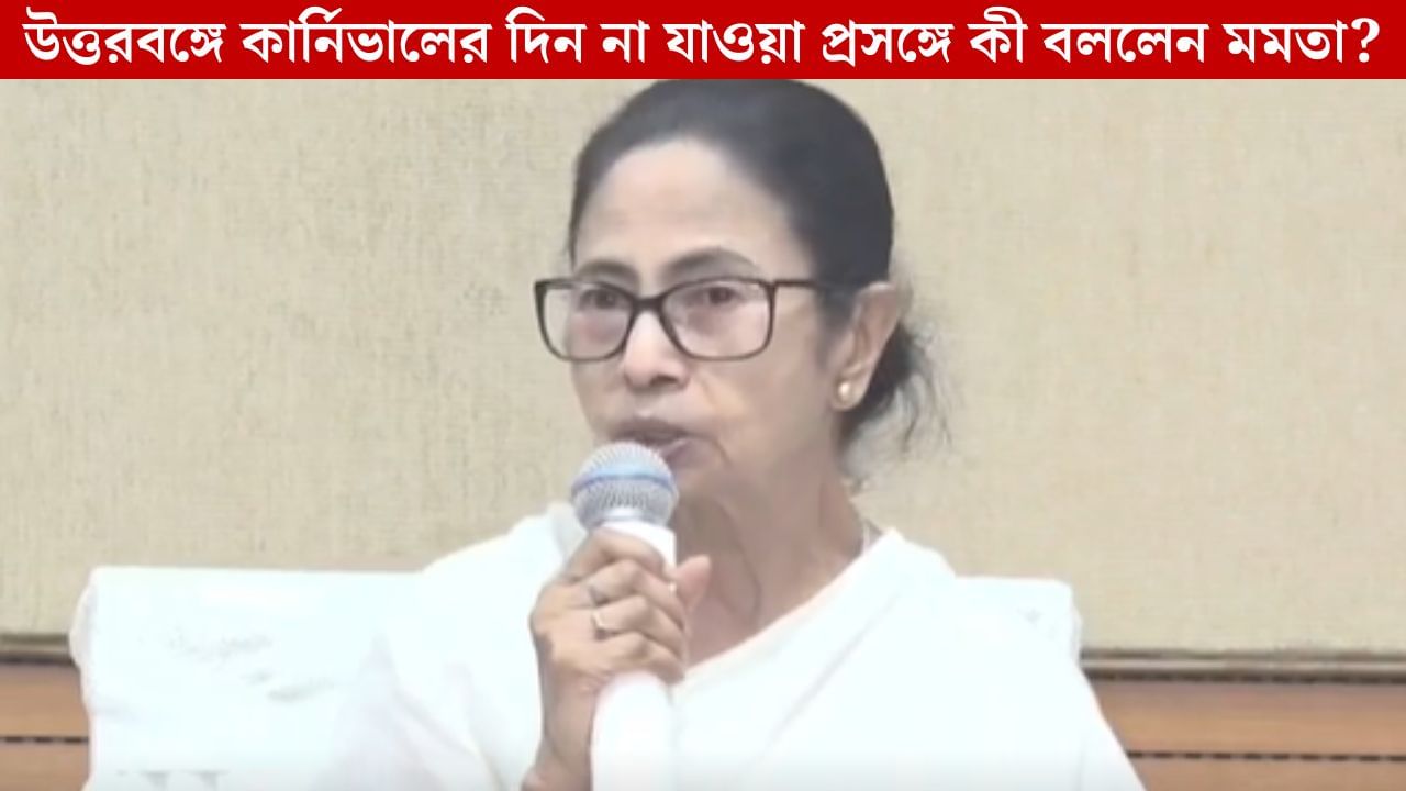 Mamata Banerjee on durga puja carnival: কার্নিভাল ছেড়ে উত্তরবঙ্গে গেলে আরও বিপদ হত? ব্যাখ্যা দিলেন মমতা Mamata Banerjee on durga puja carnival: কার্নিভাল ছেড়ে উত্তরবঙ্গে গেলে আরও বিপদ হত? ব্যাখ্যা দিলেন মমতা