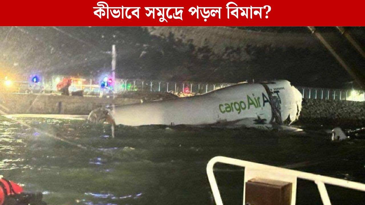 রানওয়ে থেকে চাকা পিছলে সমুদ্রে পড়ে গেল বিমান! মৃত একাধিক