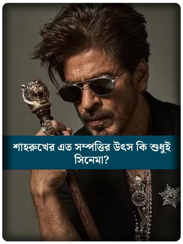 শাহরুখের এত সম্পত্তির উৎস কি শুধুই সিনেমা?