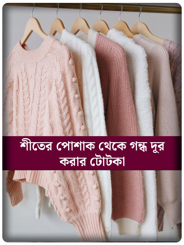 শীতের পোশাকে স্যাঁতসেঁতে গন্ধ? ঘরোয়া উপায়ে দূর করার ৯ জাদুকরী টিপস