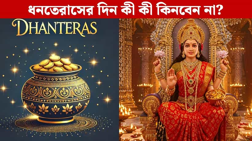 Dhanteras 2025: অমঙ্গলের ভয়! ধনতেরাসে ভুল করে এই জিনিসগুলি কিনবেন না, মা লক্ষ্মী অসন্তুষ্ট হবেন